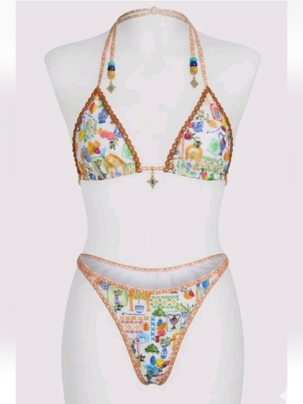 BYDEE Bacci Di Mari Two Piece Bikini Set Size M. ⬇️⬇️⁶READ DESCRIPTION ⬇️⬇️